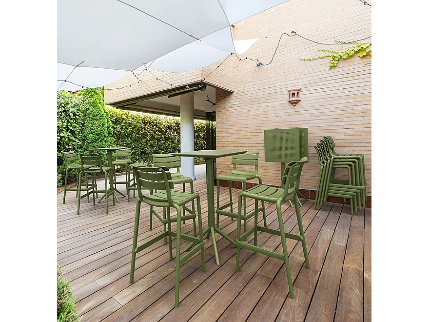 Barhocker - NOBU - Mol - 53x55x105 cm