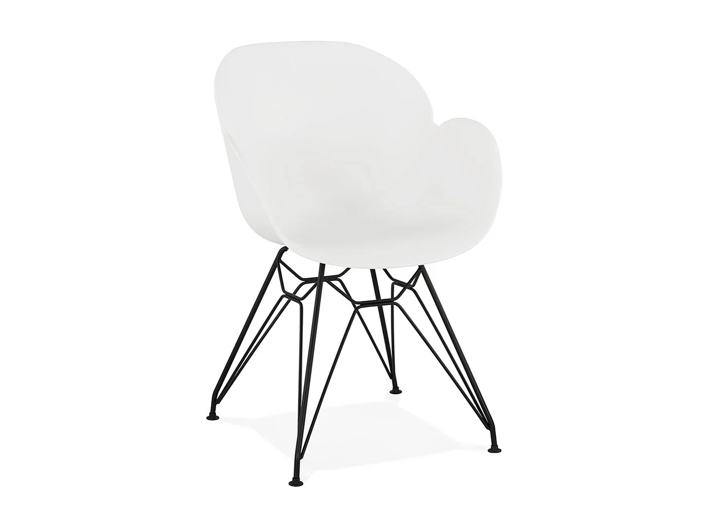 Designerstuhl - SATELIT - wit - 57,5x59x85 cm