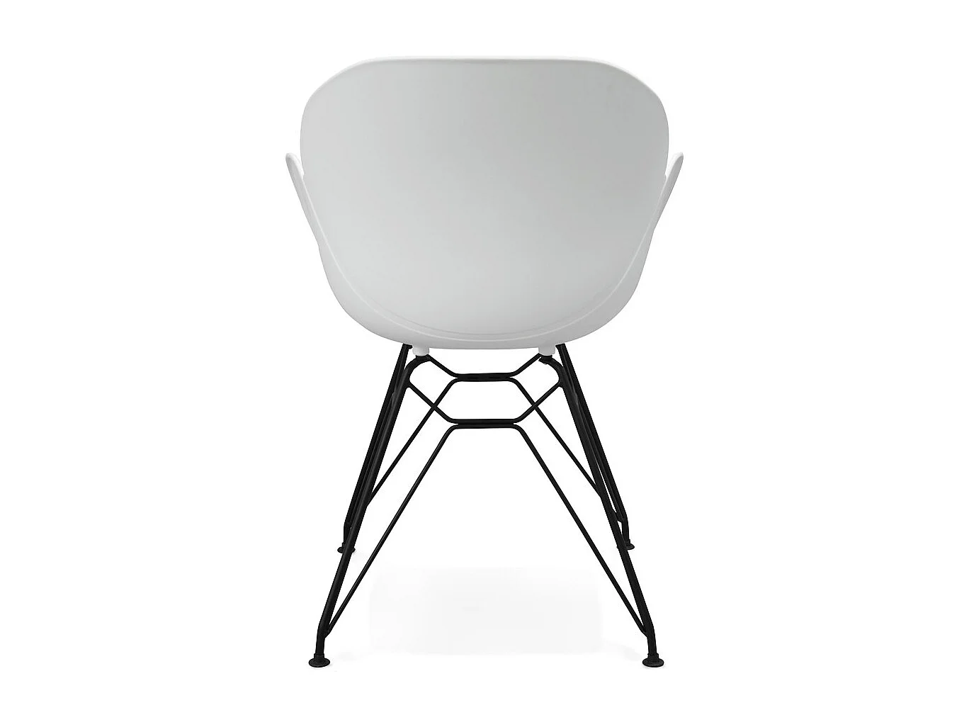 Designerstuhl - SATELIT - wit - 57,5x59x85 cm