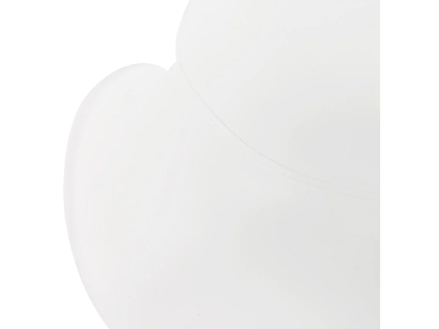Designerstuhl - SATELIT - wit - 57,5x59x85 cm