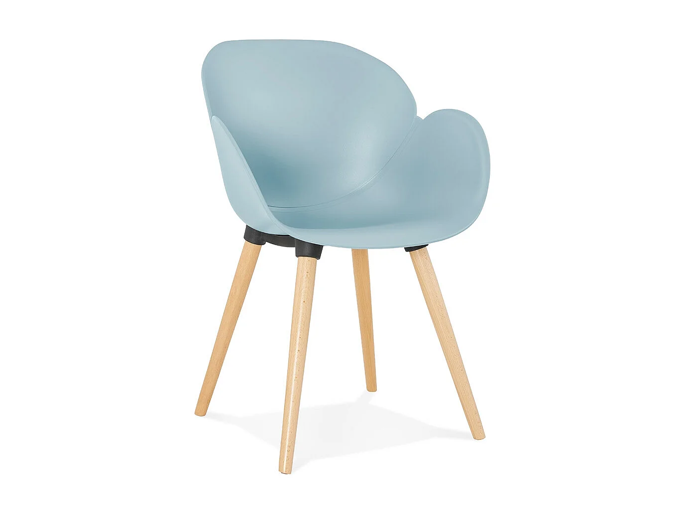 Sedia dal design scandinavo -PICATA - Blu - 59,5x59x84,5 cm