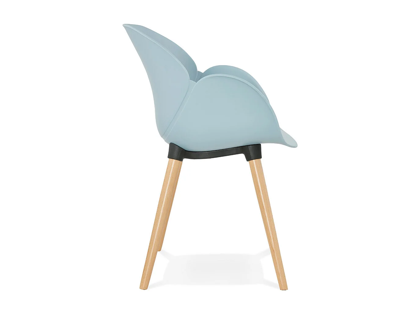 Sedia dal design scandinavo -PICATA - Blu - 59,5x59x84,5 cm