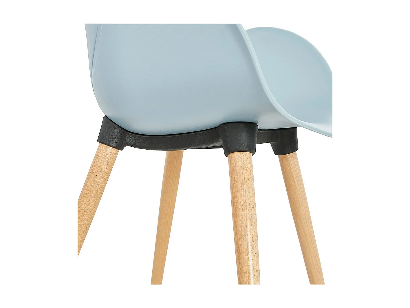 Sedia dal design scandinavo -PICATA - Blu - 59,5x59x84,5 cm