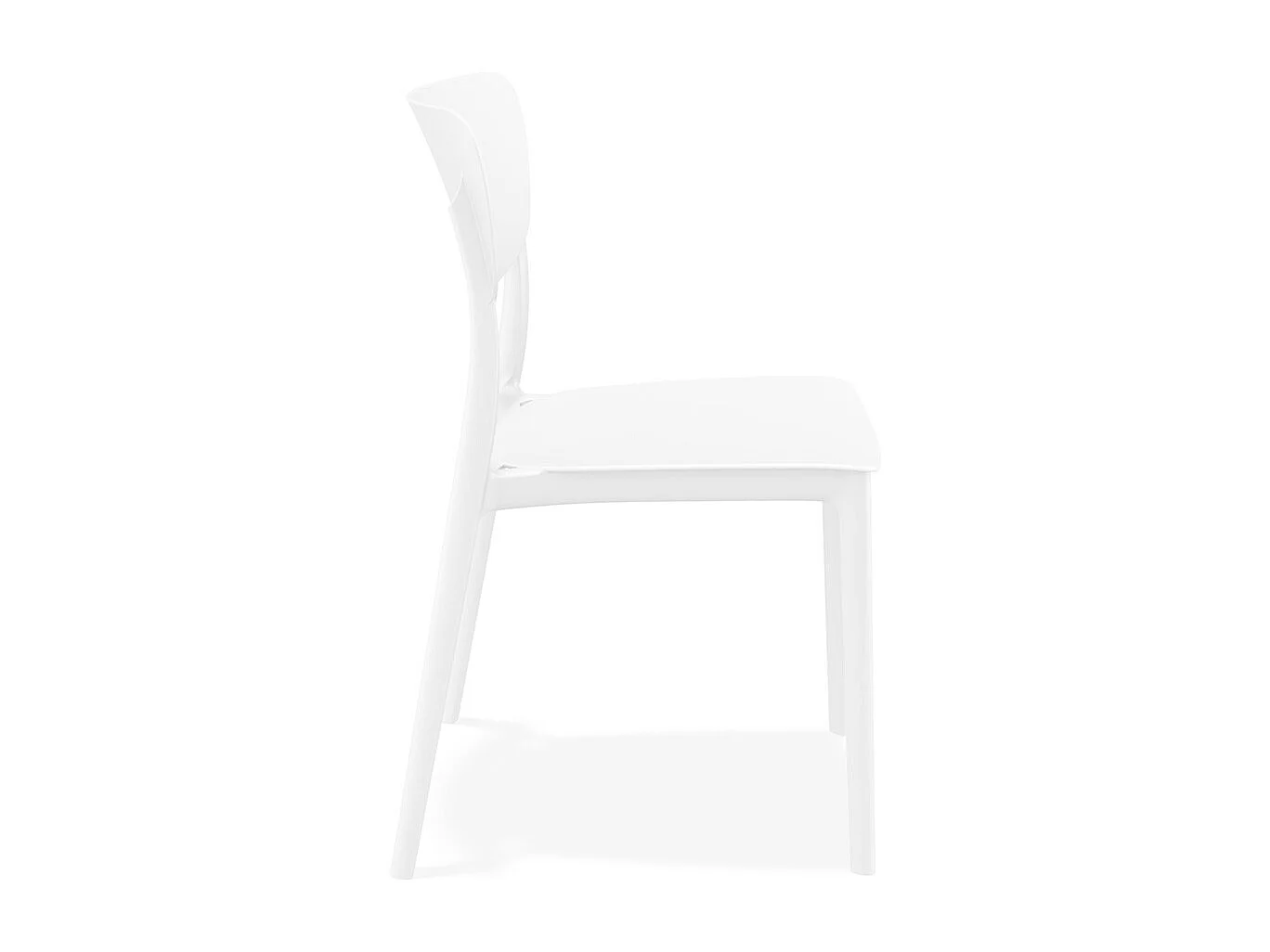 Küchenstuhl - OMA - wit - 53x45x82 cm