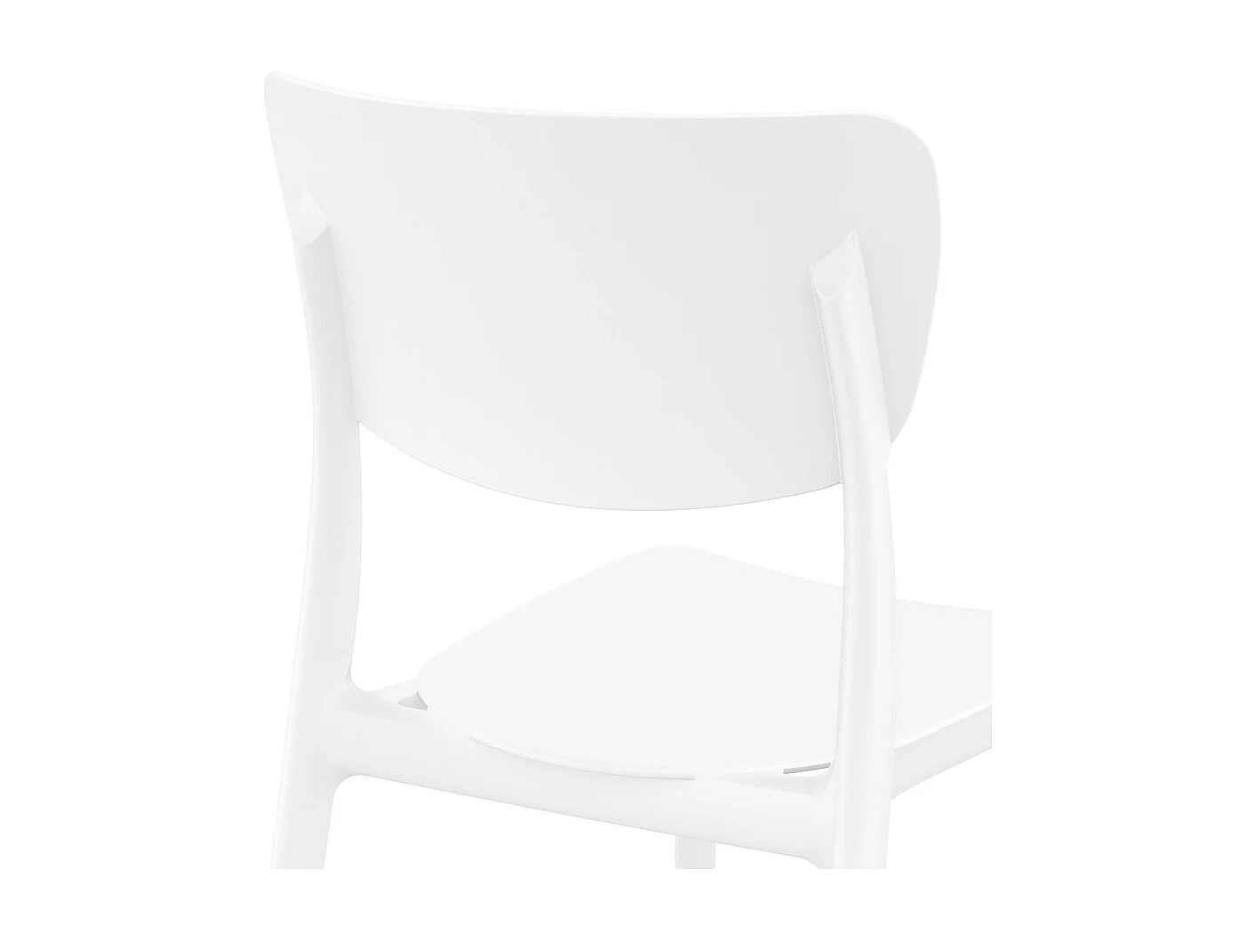 Küchenstuhl - OMA - wit - 53x45x82 cm