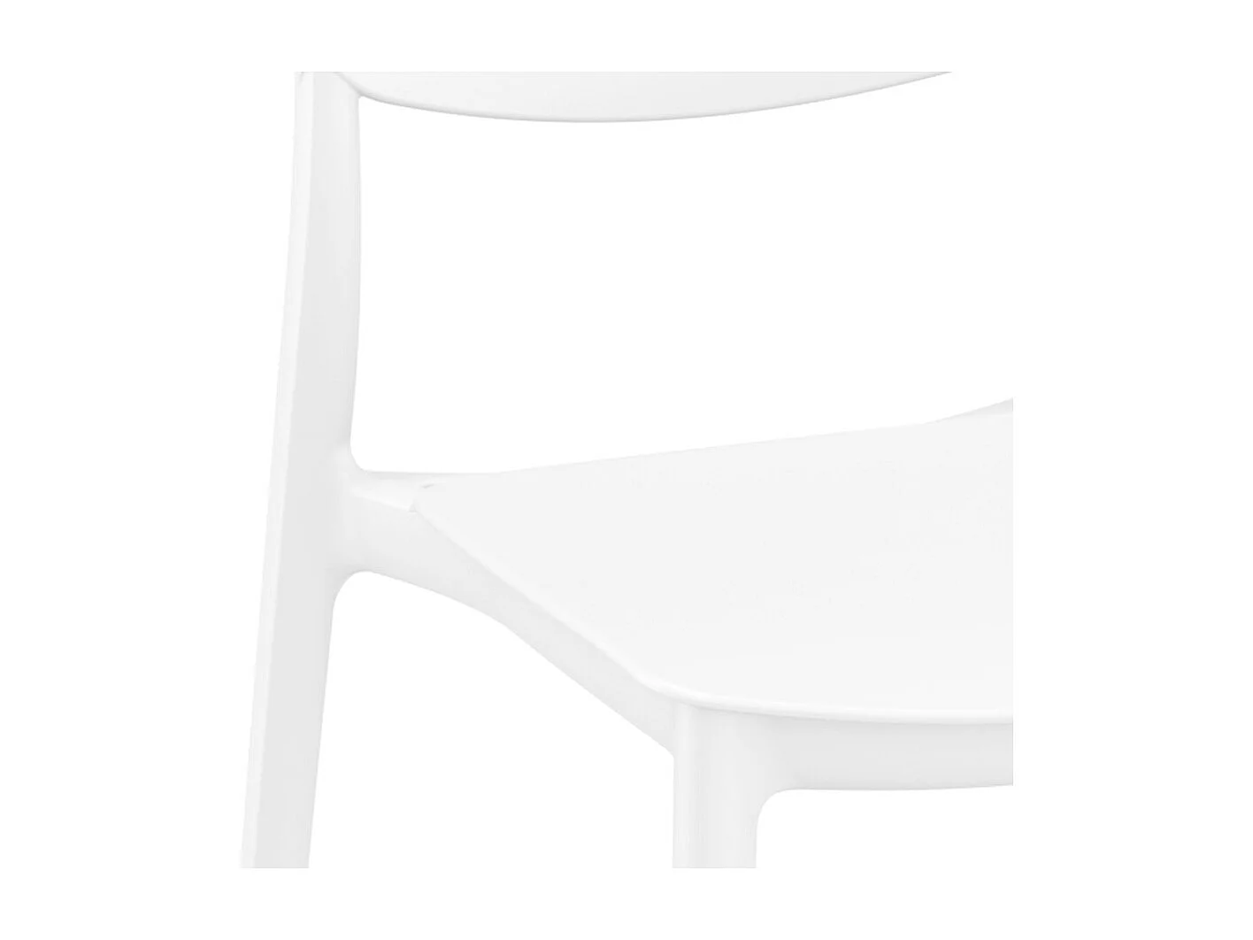 Küchenstuhl - OMA - wit - 53x45x82 cm