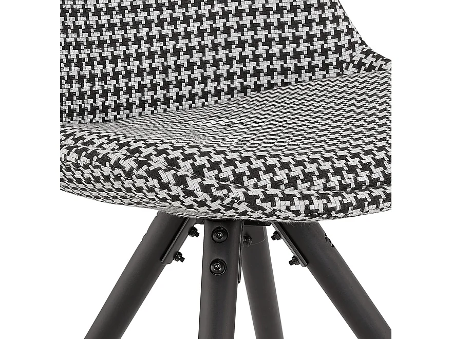 Sedia di design -HAMILTON - Multicolore - 48x56x83 cm