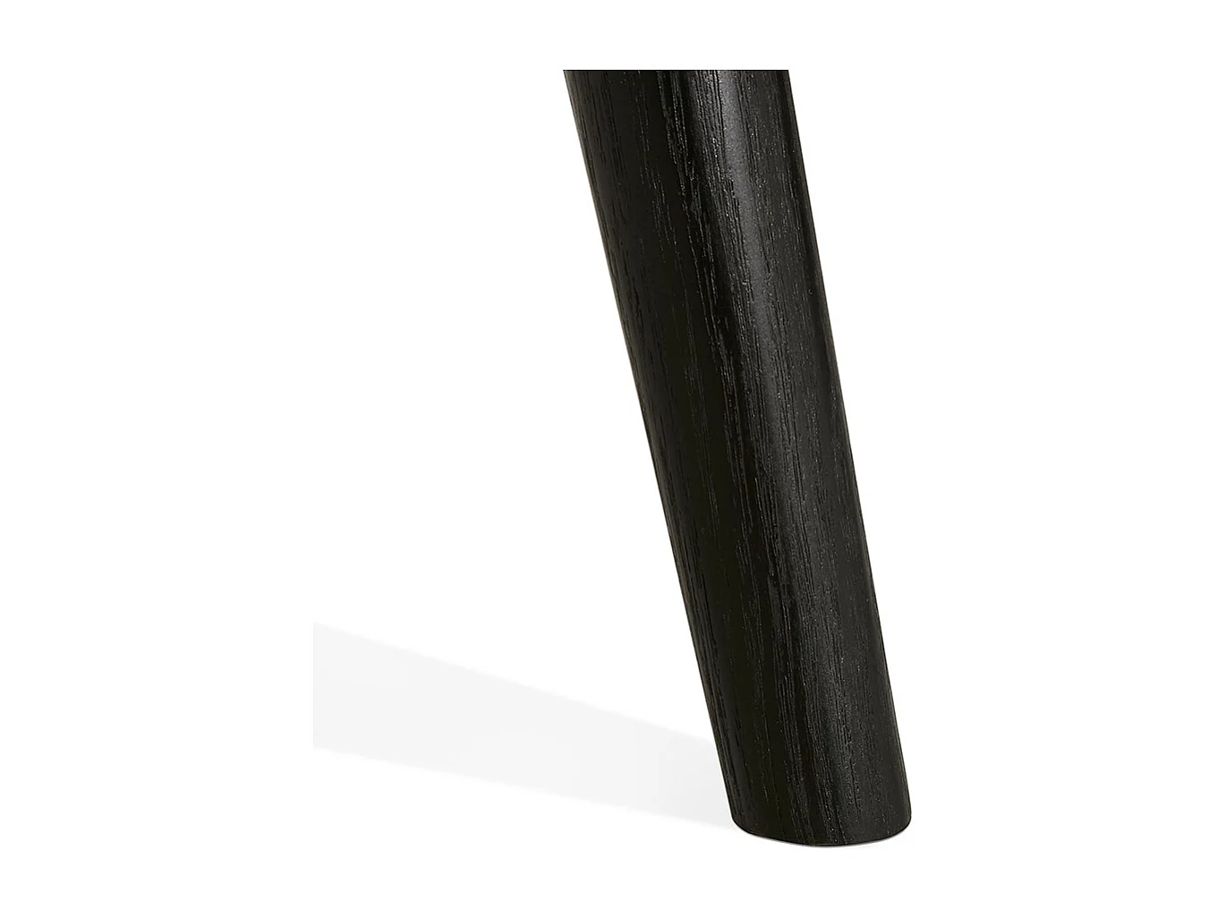 Runder Esstisch - SWEDY - zwart - 120x120x75 cm