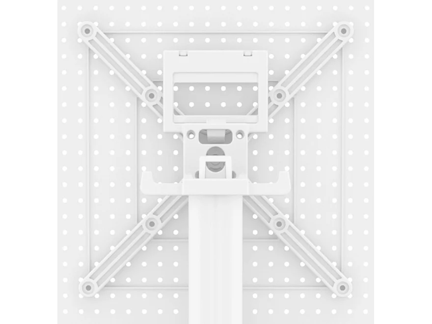 Klappbarer Stehtisch - FOLY - wit - 60x60x108 cm