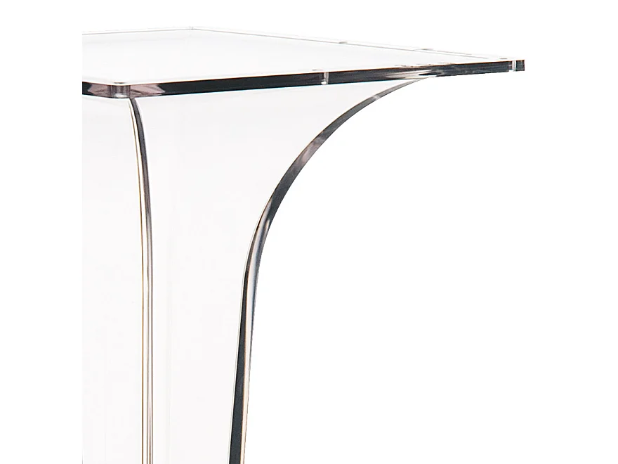 Tischbein - DIMO - transparant - 45x45x70 cm