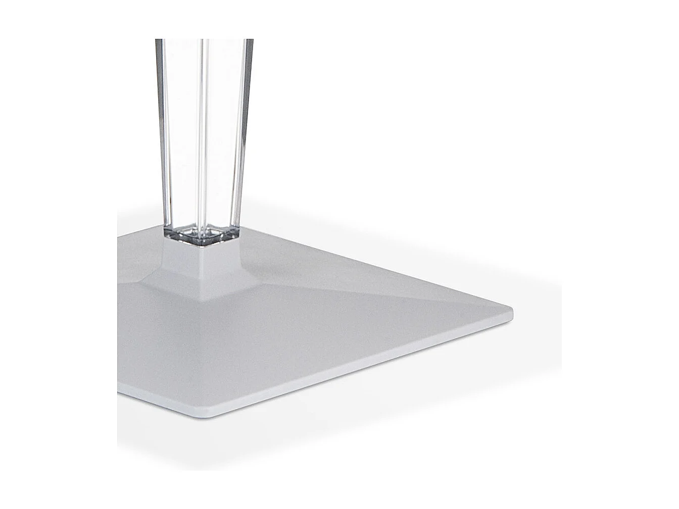 Runder Terrassentisch - VOCLUZ ROUND 68 - wit - 68x68x73 cm