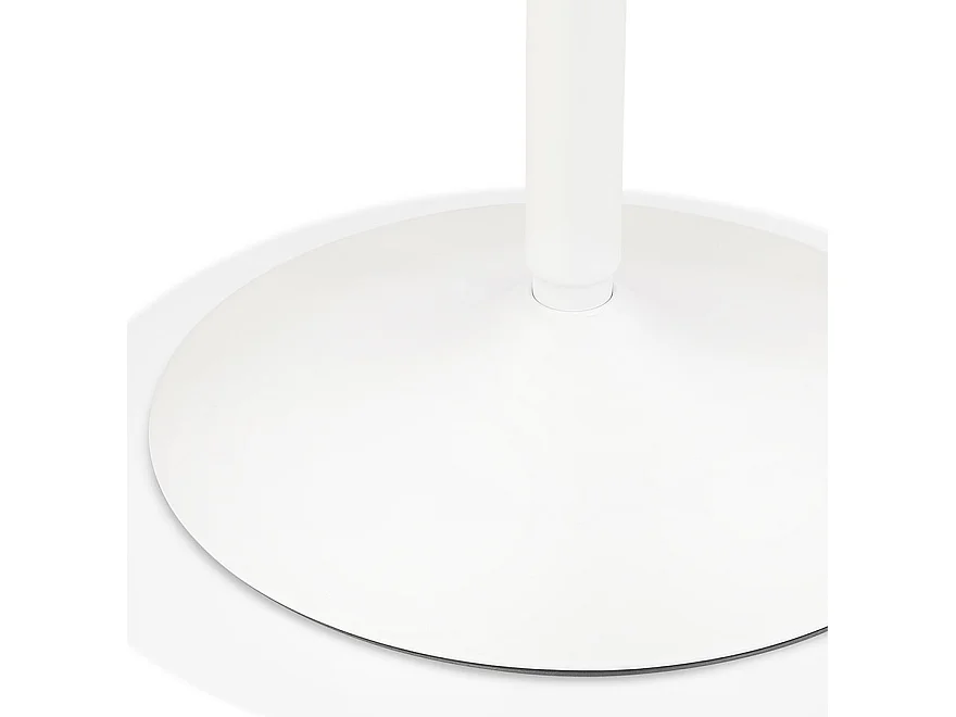 Runder Stehtisch - IDALGO - wit - 60x60x102,8 cm