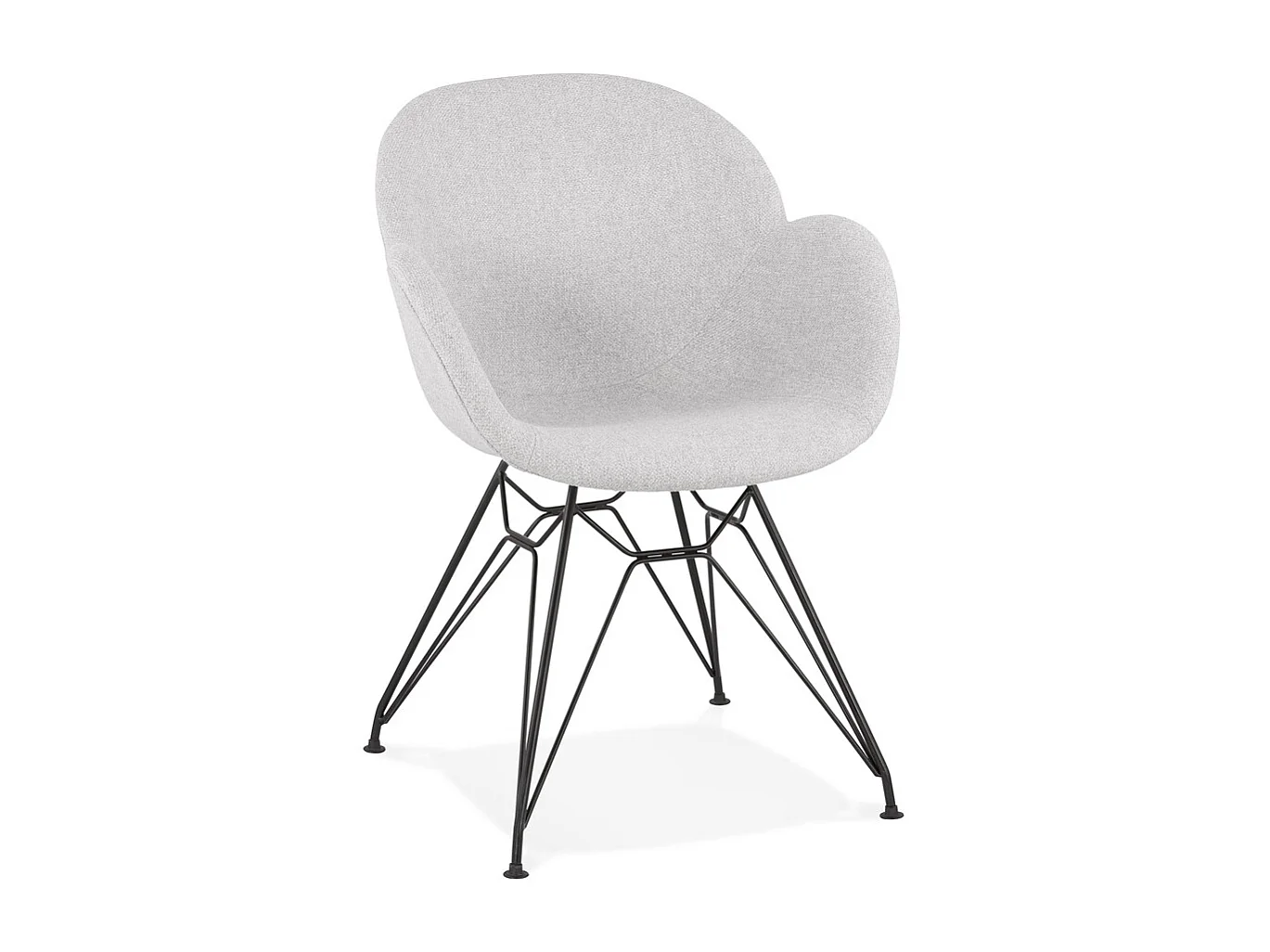 Designerstuhl - PLANET - grijs - 57,5x59x85 cm