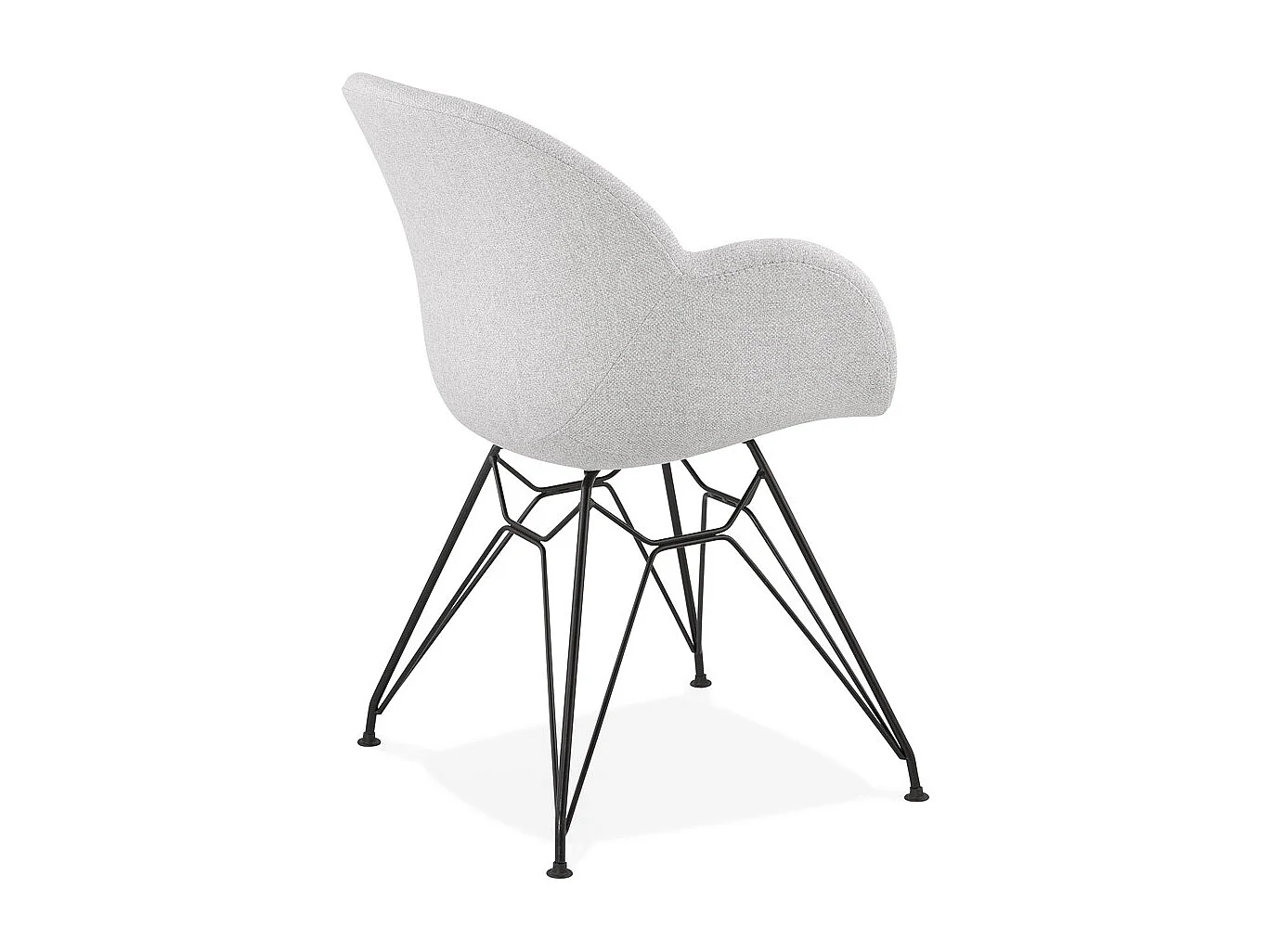 Designerstuhl - PLANET - grijs - 57,5x59x85 cm