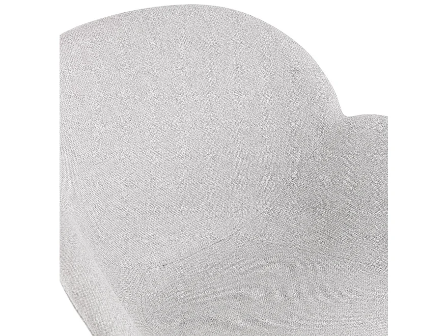 Designerstuhl - PLANET - grijs - 57,5x59x85 cm