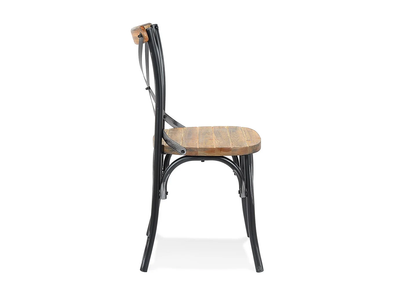 Küchenstuhl - RANCH - beige - 50x47x89 cm