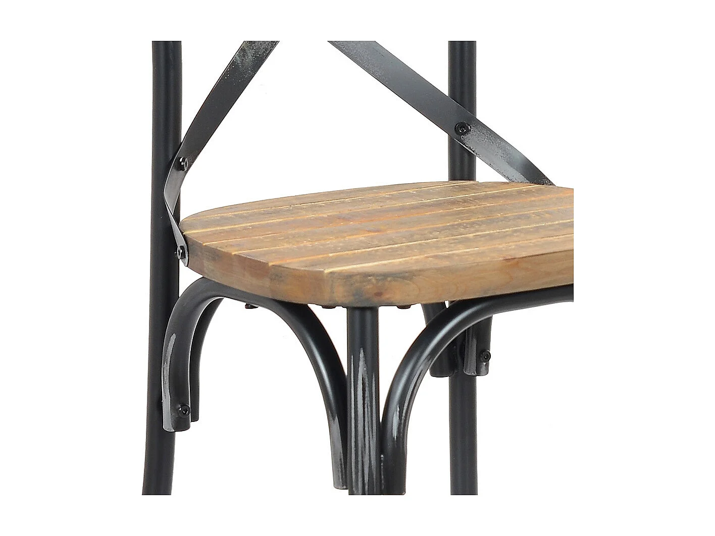 Küchenstuhl - RANCH - beige - 50x47x89 cm