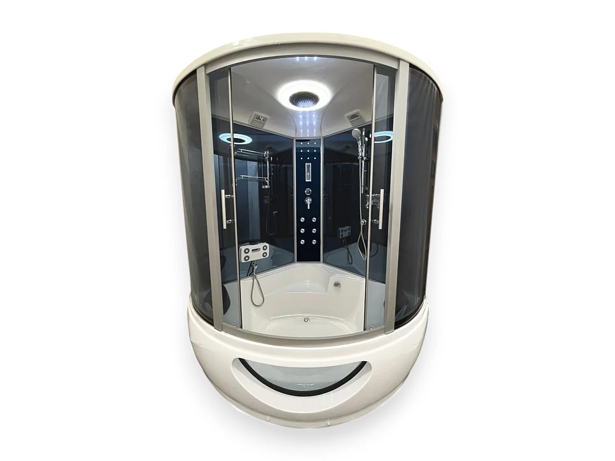 Hoek hydromassage bad-douche 150 x 150 cm – Aphrodite