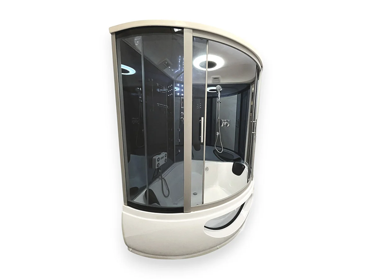 Hoek hydromassage bad-douche 150 x 150 cm – Aphrodite