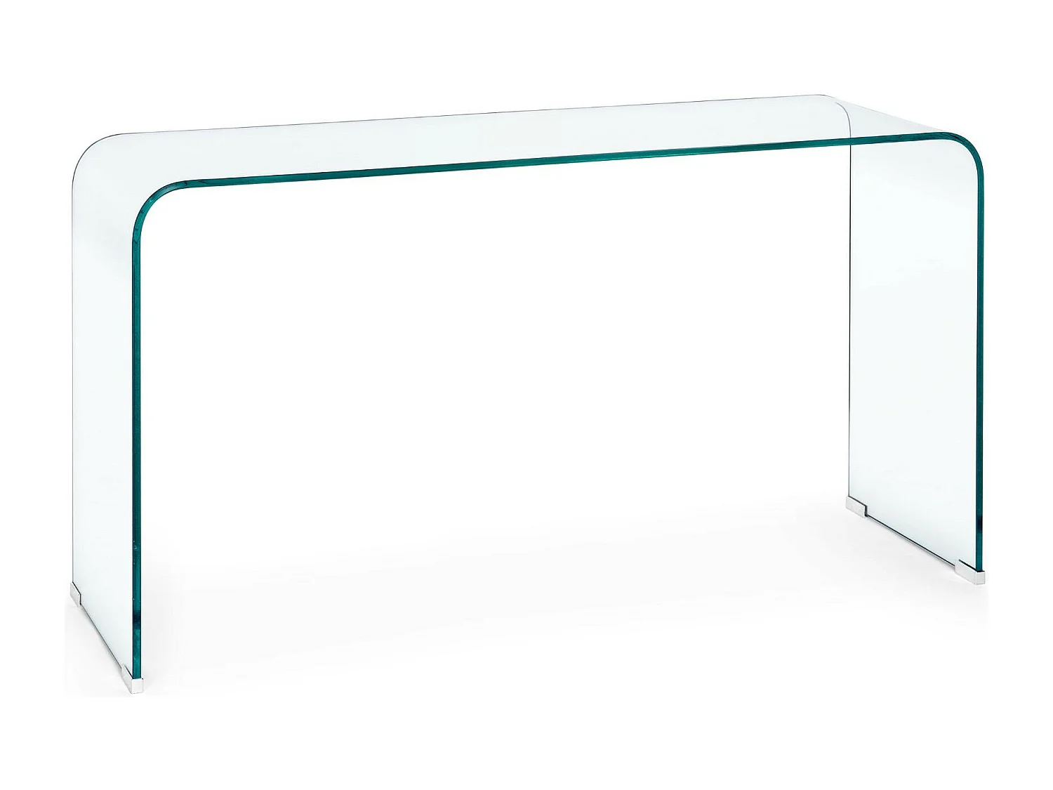 Console d'entrée design contemporain en verre L125 - IDORA