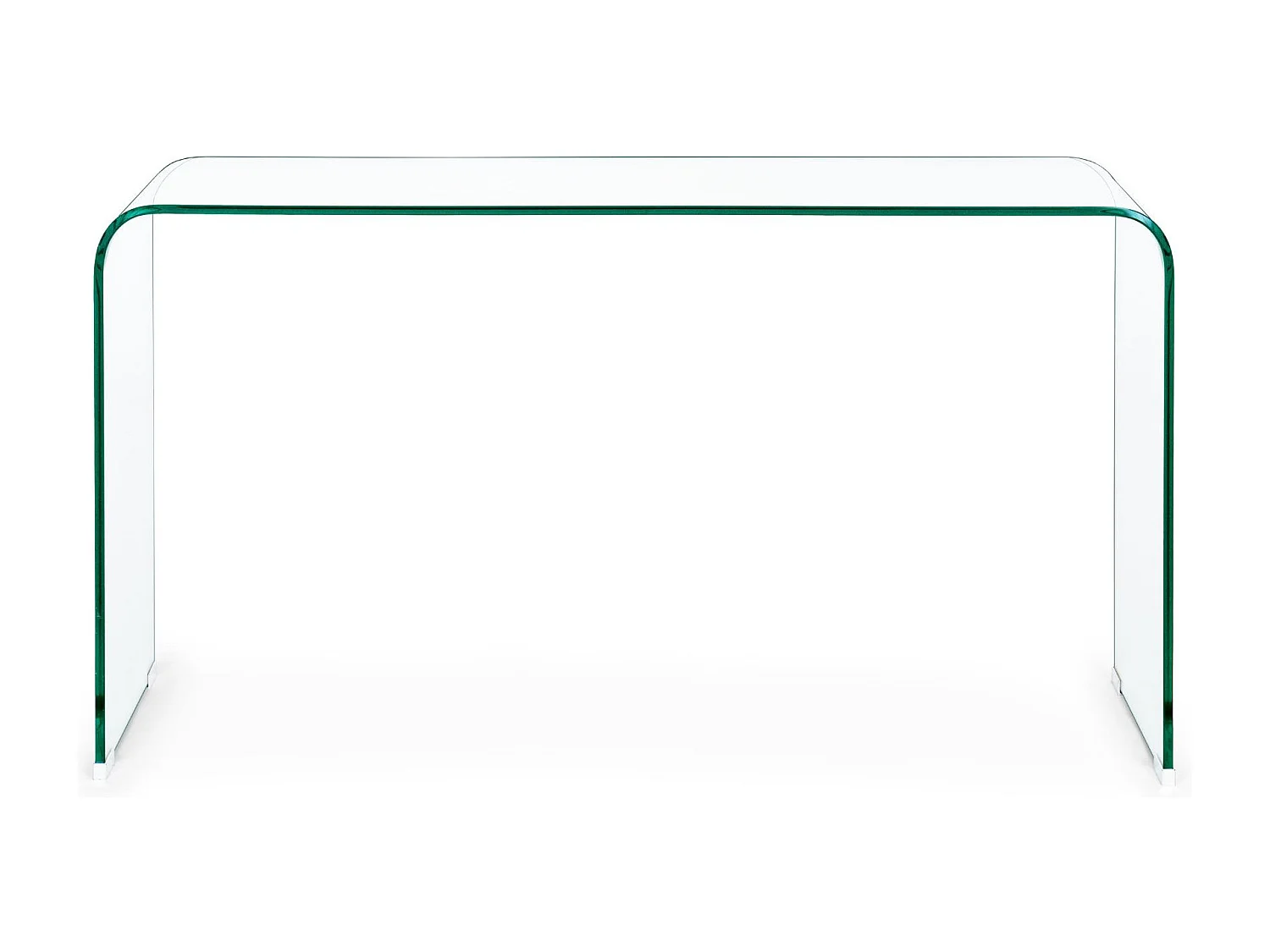 Console d'entrée design contemporain en verre L125 - IDORA