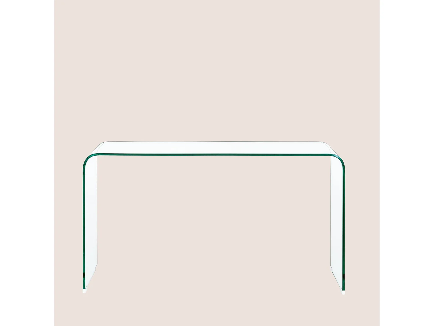 Console d'entrée design contemporain en verre L125 - IDORA