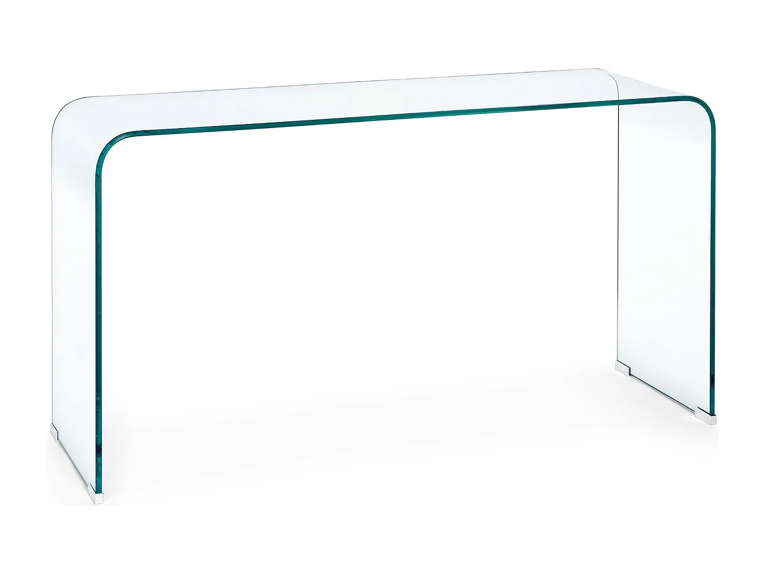 Console d'entrée design contemporain en verre L125 - IDORA
