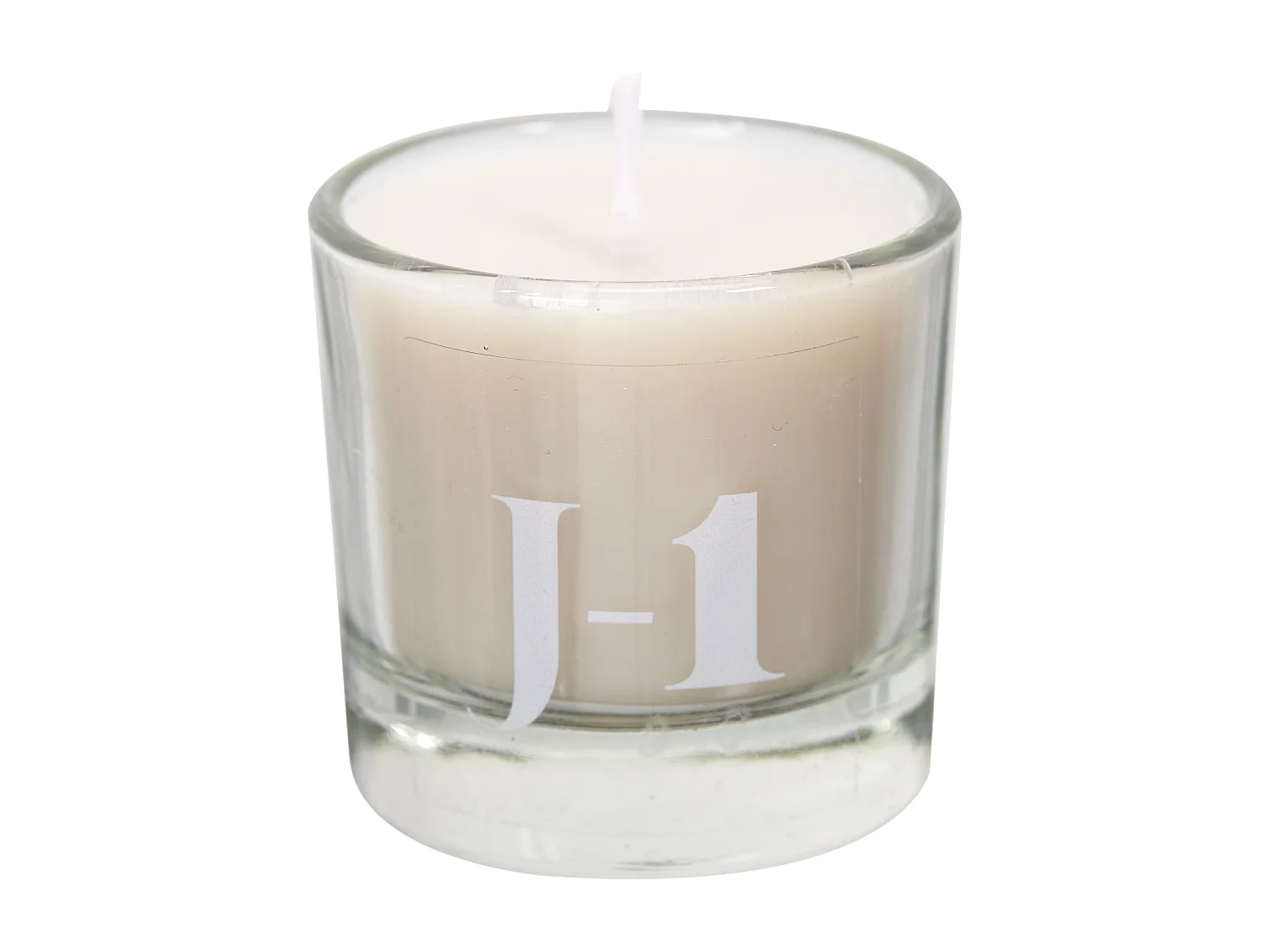 Calendrier de l'Avent Bougie "Après" 4cm Blanc