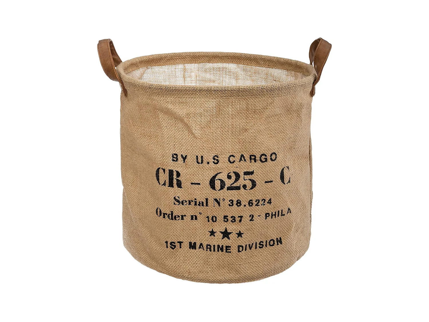 Panier de Rangement en Jute "Loft" 30cm Naturel
