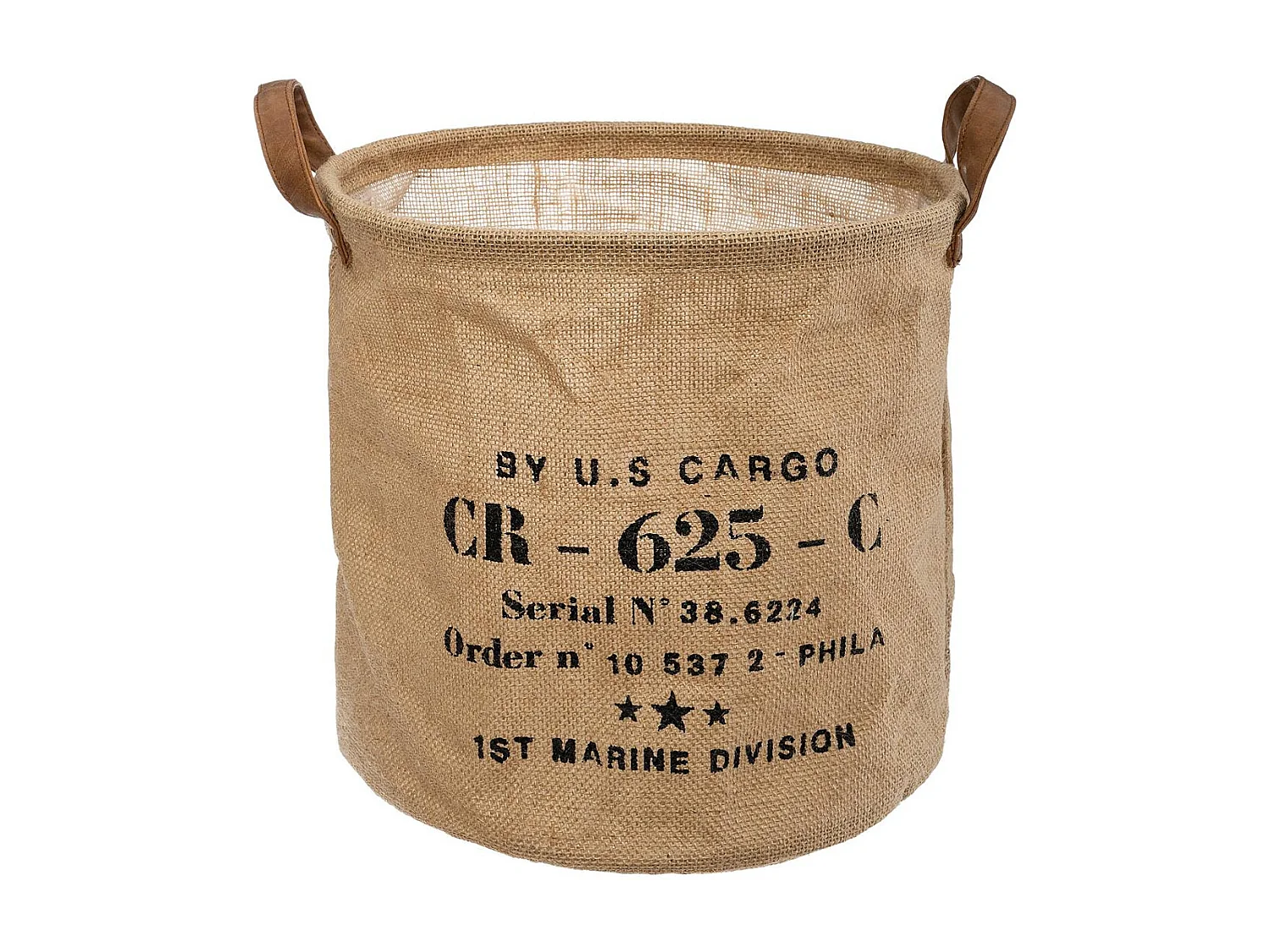 Panier de Rangement en Jute "Loft" 30cm Naturel