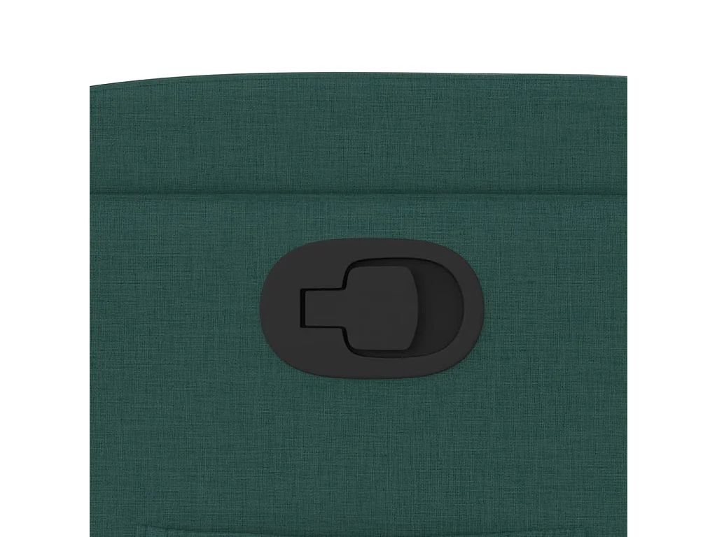Fauteuil inclinable vert foncé tissu