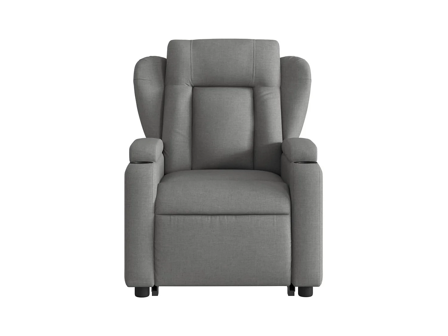 Fauteuil inclinable Gris foncé Tissu