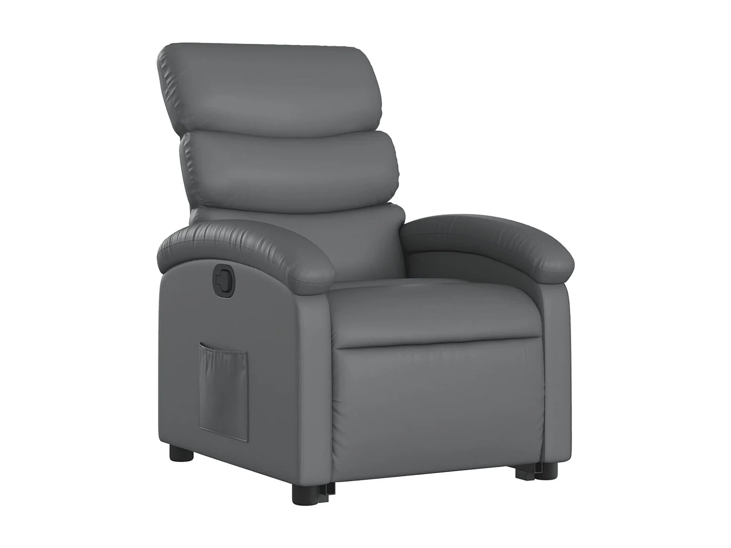 Fauteuil inclinable Gris Similicuir