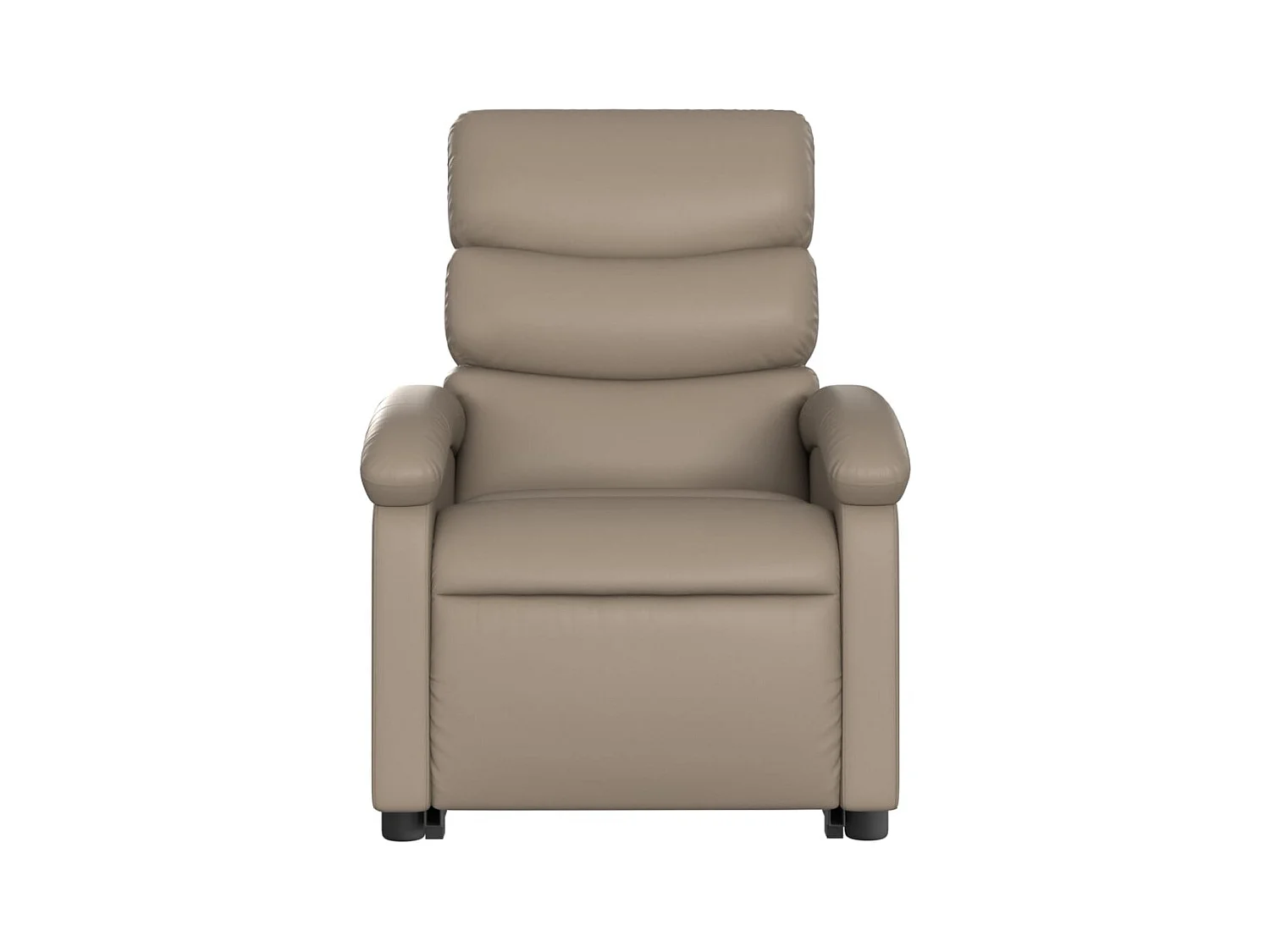 Fauteuil inclinable électrique cappuccino similicuir