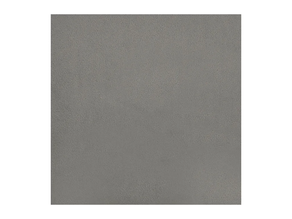 Sommier à lattes de lit et matelas gris clair 120x190cm velours