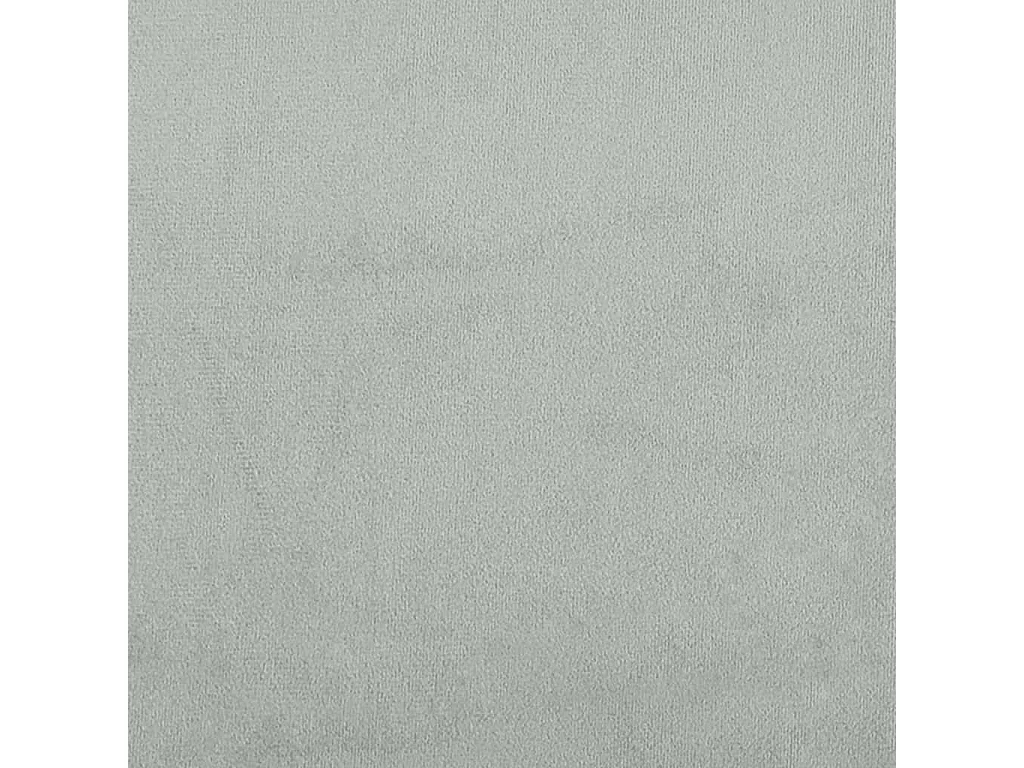 Sommier à lattes de lit et matelas Gris clair 160x200cm Velours