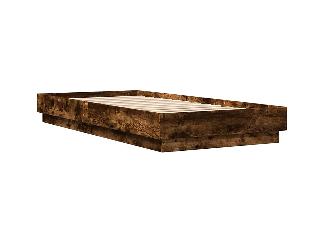 Giroletto con LED Rovere Fumo 90x200 cm