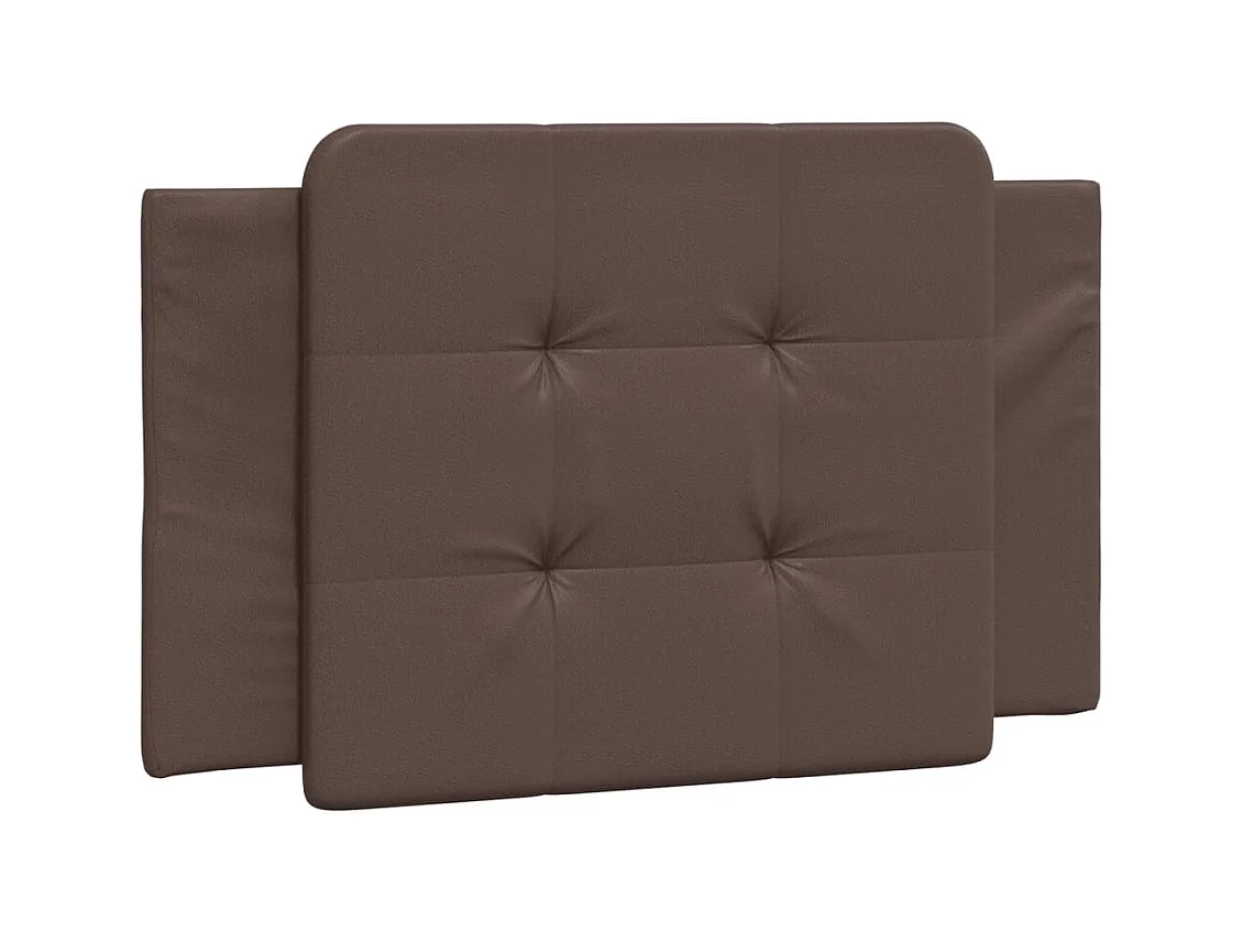 Giroletto con Luci LED Marrone 90x190 cm in Similpelle