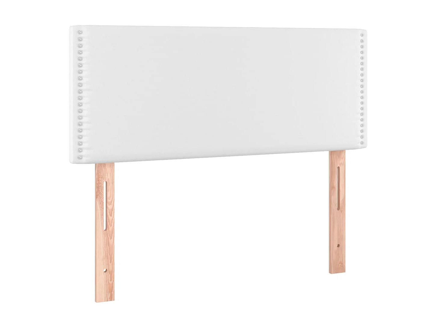 Sommier à lattes de lit avec matelas et LED Blanc 90x200cm