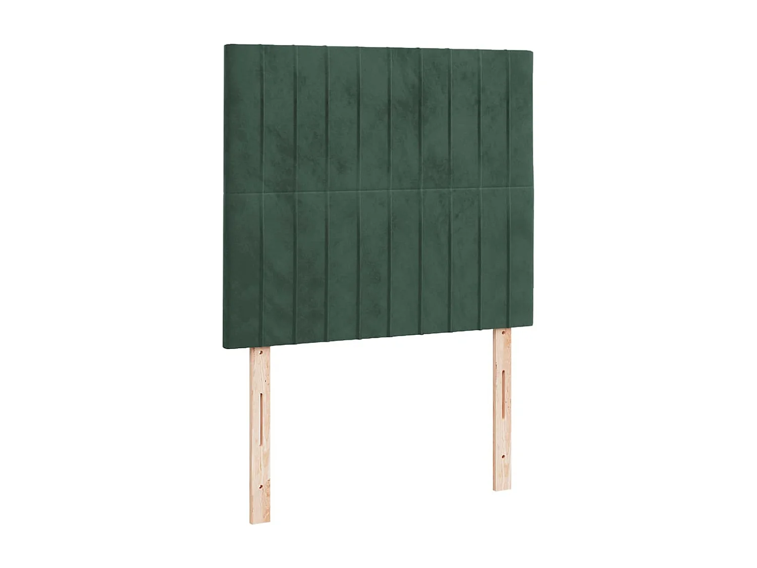 Sommier à lattes de lit avec matelas LED vert foncé 120x190 cm