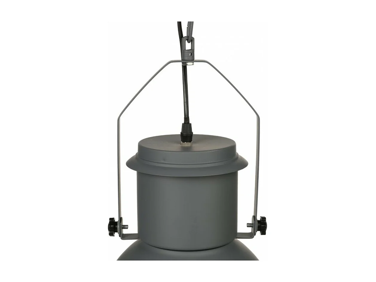 Suspension "Factory" Métal 27cm Blanc