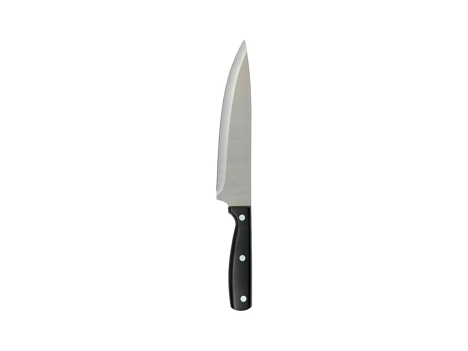 Chef's mes "Dice" Inox 32cm Zwart Praktisch & Trendy
