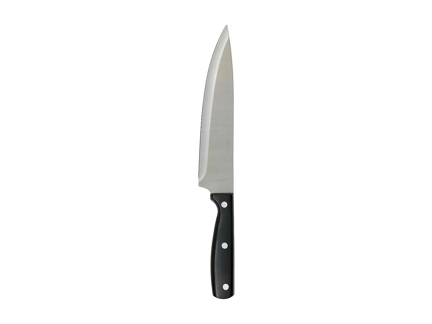Chef's Messer "Dice" Inox 32cm Schwarz Praktisch & Trendy