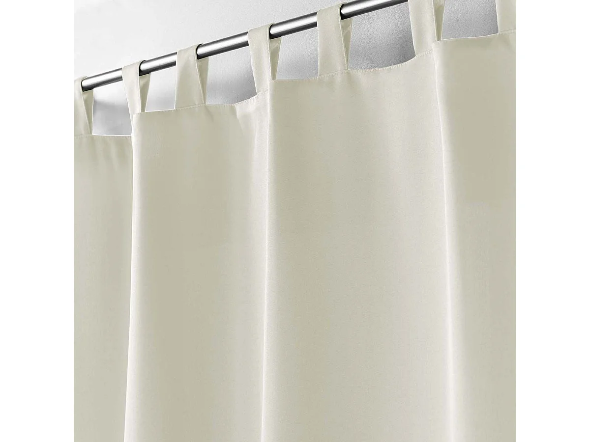 Rideau à Passants "Essentiel" 140x260cm Naturel