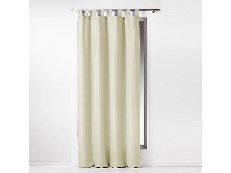 Rideau à Passants "Essentiel" 140x260cm Naturel