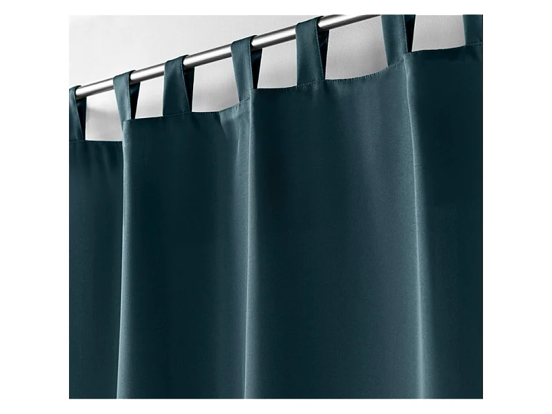 Rideau à Passants "Essentiel" 140x260cm Bleu Marine