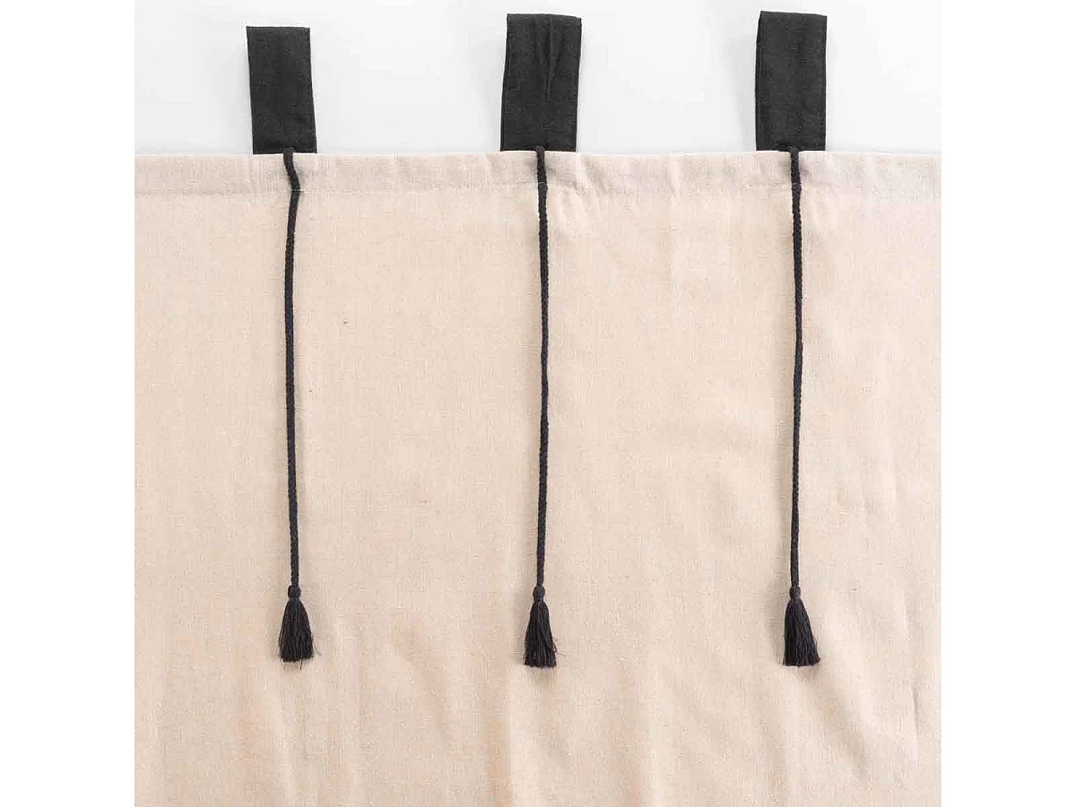 Rideau à Passants "Filine" 140x240cm Naturel