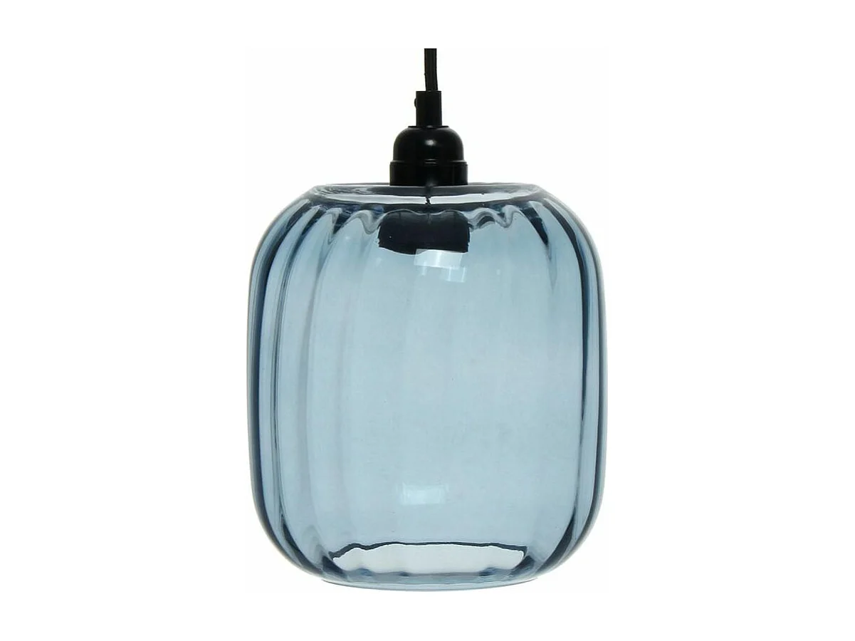 Lampe Suspension Vintage "Gloria" 27cm Bleu