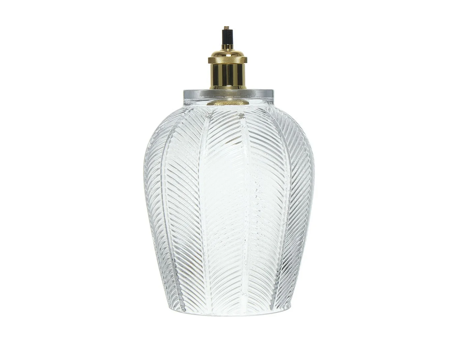 Lampe Suspension Design "Bianca" 34cm Transparent