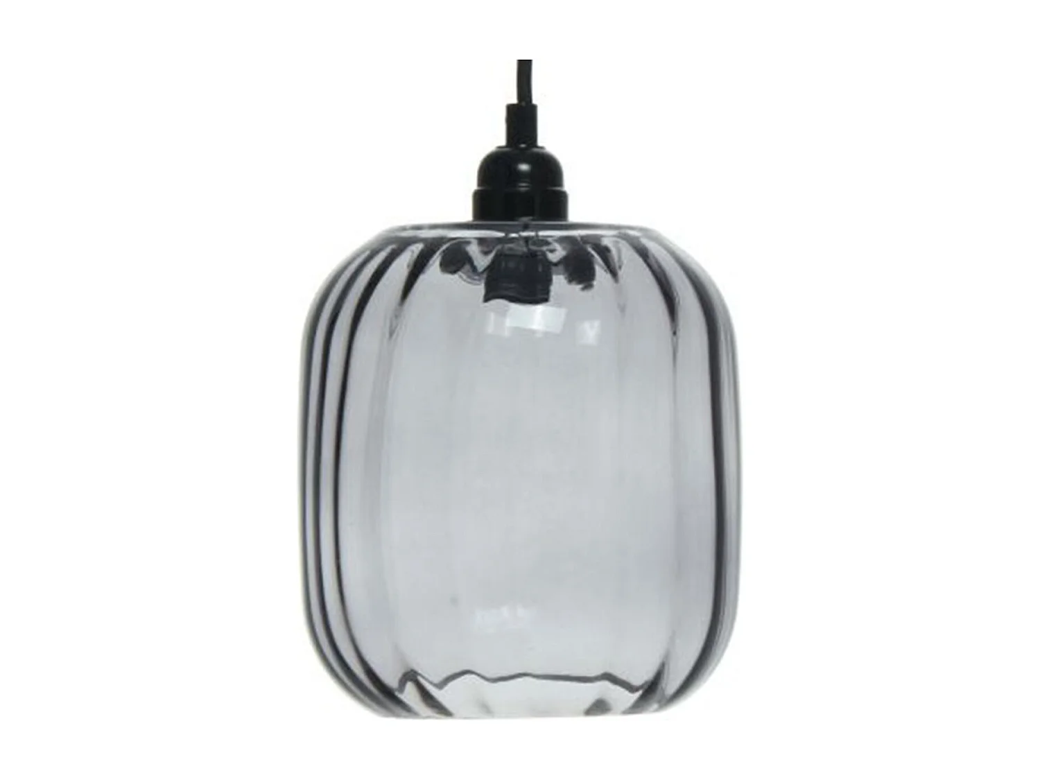 Lampe Suspension Vintage "Gloria" 27cm Gris